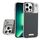 Custodia per telefono MagSafe in PC con supporto in fibra di carbonio senza cornice per iPhone 13 Pro Max (grigio titanio) Custodia per telefono MagSafe in PC con supporto in fibra di carbonio senza cornice per iPhone 13 Pro Max (grigio titanio)