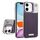 Custodia per telefono MagSafe in PC con supporto in fibra di carbonio senza cornice per iPhone 11 (viola) Custodia per telefono MagSafe in PC con supporto in fibra di carbonio senza cornice per iPhone 11 (viola)