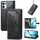 Custodia in pelle goffrata con motivo mandala floreale per OPPO Reno13 (nera) Custodia in pelle goffrata con motivo mandala floreale per OPPO Reno13 (nera)