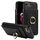 Custodia per iPhone X / XS con anello multifunzione verticale e flip cover posteriore in pelle (nera) Custodia per iPhone X / XS con anello multifunzione verticale e flip cover posteriore in pelle (nera)