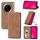 Custodia a libro magnetica in pelle con effetto retrò per Huawei Mate 70 Pro (marrone) Custodia a libro magnetica in pelle con effetto retrò per Huawei Mate 70 Pro (marrone)