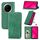 Custodia in pelle con chiusura magnetica e effetto pelle retrò per Huawei Mate 70 Pro+ (verde) Custodia in pelle con chiusura magnetica e effetto pelle retrò per Huawei Mate 70 Pro+ (verde)