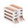2 pezzi Organizzatore per uova da cucina a 4 strati Portauova per frigorifero Vassoio automatico a rotolamento Scatola anticaduta (bianco) 2 pezzi Organizzatore per uova da cucina a 4 strati Portauova per frigorifero Vassoio automatico a rotolamento Scatola anticaduta (bianco)