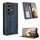 Custodia in pelle con texture retrò e fibbia magnetica per Infinix Note 50 4G / Note 50 Pro 4G (blu) Custodia in pelle con texture retrò e fibbia magnetica per Infinix Note 50 4G / Note 50 Pro 4G (blu)
