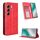 Custodia in pelle con texture retrò e fibbia magnetica per Tecno Camon 40 Pro 4G / 5G (rosso) Custodia in pelle con texture retrò e fibbia magnetica per Tecno Camon 40 Pro 4G / 5G (rosso)