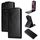 Custodia in pelle con chiusura magnetica verticale per Motorola Moto Edge 5G 2025 con fibbia (nera) Custodia in pelle con chiusura magnetica verticale per Motorola Moto Edge 5G 2025 con fibbia (nera)