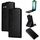 Custodia in pelle con chiusura magnetica verticale per Samsung Galaxy A06 5G / 4G (nera) Custodia in pelle con chiusura magnetica verticale per Samsung Galaxy A06 5G / 4G (nera)