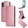 Custodia in pelle con chiusura magnetica verticale per Samsung Galaxy A06 5G / 4G con fibbia (oro rosa) Custodia in pelle con chiusura magnetica verticale per Samsung Galaxy A06 5G / 4G con fibbia (oro rosa)