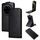 Custodia in pelle con chiusura magnetica verticale per Xiaomi 15 Ultra 5G e fibbia (nera) Custodia in pelle con chiusura magnetica verticale per Xiaomi 15 Ultra 5G e fibbia (nera)