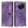 Custodia per telefono in pelle smerigliata retrò con motivo mandala in rilievo per Redmi A3 / Poco C61 4G (viola) Custodia per telefono in pelle smerigliata retrò con motivo mandala in rilievo per Redmi A3 / Poco C61 4G (viola)