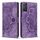 Custodia per telefono in pelle smerigliata retrò con motivo mandala in rilievo per Redmi Note 11 Pro 4G / 5G (viola) Custodia per telefono in pelle smerigliata retrò con motivo mandala in rilievo per Redmi Note 11 Pro 4G / 5G (viola)