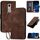Custodia a libro in pelle con motivo a farfalla in rilievo per Kyocera Urbano V04 KYV45 con cordino (caffè) Custodia a libro in pelle con motivo a farfalla in rilievo per Kyocera Urbano V04 KYV45 con cordino (caffè)