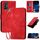 Custodia a libro in pelle con motivo a farfalla in rilievo per TCL 305/306/30E/30 SE con cordino (rosso) Custodia a libro in pelle con motivo a farfalla in rilievo per TCL 305/306/30E/30 SE con cordino (rosso)