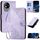 Custodia a libro in pelle con motivo a farfalla in rilievo per ZTE Blade A35 Lite con cordino (viola chiaro) Custodia a libro in pelle con motivo a farfalla in rilievo per ZTE Blade A35 Lite con cordino (viola chiaro)