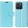 Custodia per telefono in pelle con supporto e flip orizzontale Litchi Texture per Honor X8c (blu) Custodia per telefono in pelle con supporto e flip orizzontale Litchi Texture per Honor X8c (blu)