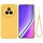 Custodia antiurto in silicone liquido Pure Color per Realme P3 Pro (giallo) Custodia antiurto in silicone liquido Pure Color per Realme P3 Pro (giallo)