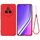 Custodia antiurto in silicone liquido Pure Color per Realme P3 Pro (rosso) Custodia antiurto in silicone liquido Pure Color per Realme P3 Pro (rosso)