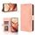 Custodia in pelle con texture in vitello per Doogee Note 58 / Note 58 Pro, con slot per carte di credito (rosa) Custodia in pelle con texture in vitello per Doogee Note 58 / Note 58 Pro, con slot per carte di credito (rosa)