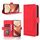 Custodia in pelle con texture di vitello per Doogee Note 58 / Note 58 Pro con slot per carte (rossa) Custodia in pelle con texture di vitello per Doogee Note 58 / Note 58 Pro con slot per carte (rossa)