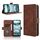 Custodia in pelle con texture di vitello per Umidigi G100 / G100A e slot per carte (marrone) Custodia in pelle con texture di vitello per Umidigi G100 / G100A e slot per carte (marrone)