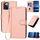 Custodia in pelle con fibbia in fibra di carbonio e cordino per ZTE Blade A72 5G YX0070 (rosa) Custodia in pelle con fibbia in fibra di carbonio e cordino per ZTE Blade A72 5G YX0070 (rosa)