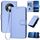 Custodia in pelle con fibbia in fibra di carbonio per ZTE Voyage 41 5G YX0070 con cordino (viola chiaro) Custodia in pelle con fibbia in fibra di carbonio per ZTE Voyage 41 5G YX0070 con cordino (viola chiaro)