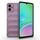 Custodia in TPU + flanella Magic Shield per Samsung Galaxy A06 5G (viola)