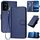 Custodia in pelle con fibbia in fibra di carbonio e cordino per TCL 50 SE / 40 NxtPaper 4G YX0070 (blu reale) Custodia in pelle con fibbia in fibra di carbonio e cordino per TCL 50 SE / 40 NxtPaper 4G YX0070 (blu reale)