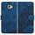 Custodia in pelle con stampa testa di elefante per Kyocera Basio 4 / Kantan Sumaho 2 A001KC YX0060 e cordino (blu reale) Custodia in pelle con stampa testa di elefante per Kyocera Basio 4 / Kantan Sumaho 2 A001KC YX0060 e cordino (blu reale)