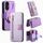 Custodia in pelle con cerniera ad anello per OPPO Reno8 T 5G / A1 Pro, anti-RFID, con protezione MagSafe (viola) Custodia in pelle con cerniera ad anello per OPPO Reno8 T 5G / A1 Pro, anti-RFID, con protezione MagSafe (viola)