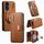 Custodia in pelle con blocco RFID e MagSafe per OPPO Reno8 T 5G / A1 Pro con portafoglio ad anello con cerniera (marrone) Custodia in pelle con blocco RFID e MagSafe per OPPO Reno8 T 5G / A1 Pro con portafoglio ad anello con cerniera (marrone)