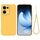 Custodia antiurto in silicone liquido color puro per OPPO Reno13 5G (giallo) Custodia antiurto in silicone liquido color puro per OPPO Reno13 5G (giallo)