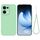 Custodia antiurto in silicone liquido color puro per OPPO Reno13 5G (verde) Custodia antiurto in silicone liquido color puro per OPPO Reno13 5G (verde)