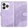 Custodia in pelle con cordino e motivo a testa di elefante in rilievo per ZTE Blade A75 4G YX0060 (viola chiaro) Custodia in pelle con cordino e motivo a testa di elefante in rilievo per ZTE Blade A75 4G YX0060 (viola chiaro)