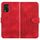 Custodia in pelle con cordino per ZTE Libero 5G II YX0060 con stampa a testa di elefante (rossa) Custodia in pelle con cordino per ZTE Libero 5G II YX0060 con stampa a testa di elefante (rossa)