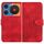 Custodia in pelle con cordino per telefono cellulare ZTE nubia Music YX0060 con stampa a testa di elefante (rossa) Custodia in pelle con cordino per telefono cellulare ZTE nubia Music YX0060 con stampa a testa di elefante (rossa)