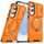 Custodia per telefono con supporto ad anello scorrevole Camshield per Samsung Galaxy S25 Edge 5G (arancione) Custodia per telefono con supporto ad anello scorrevole Camshield per Samsung Galaxy S25 Edge 5G (arancione)