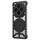 Custodia per telefono MagSafe con supporto girevole in fibra di carbonio cava per vivo X200 (nero) Custodia per telefono MagSafe con supporto girevole in fibra di carbonio cava per vivo X200 (nero)