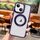 Custodia trasparente con supporto ad anello MagSafe per iPhone 13 (viola) Custodia trasparente con supporto ad anello MagSafe per iPhone 13 (viola)