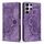 Custodia per telefono in pelle smerigliata retrò con motivo mandala in rilievo per Samsung Galaxy S25 Ultra 5G (viola) Custodia per telefono in pelle smerigliata retrò con motivo mandala in rilievo per Samsung Galaxy S25 Ultra 5G (viola)