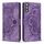 Custodia per telefono in pelle smerigliata retrò con motivo mandala in rilievo per Samsung Galaxy S23+ 5G (viola) Custodia per telefono in pelle smerigliata retrò con motivo mandala in rilievo per Samsung Galaxy S23+ 5G (viola)