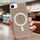 Custodia per iPhone 16e in acrilico trasparente con glitter e MagSafe (oro) Custodia per iPhone 16e in acrilico trasparente con glitter e MagSafe (oro)