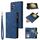 Custodia multifunzionale in pelle con cerniera smerigliata per Samsung Galaxy S23 FE 5G (blu) Custodia multifunzionale in pelle con cerniera smerigliata per Samsung Galaxy S23 FE 5G (blu)