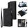 Custodia multifunzionale in pelle con cerniera e portafoglio per Samsung Galaxy S22+ 5G (nera) Custodia multifunzionale in pelle con cerniera e portafoglio per Samsung Galaxy S22+ 5G (nera)