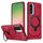 Custodia per telefono con supporto MagSafe satinato per Samsung Galaxy A56 5G (rosso) Custodia per telefono con supporto MagSafe satinato per Samsung Galaxy A56 5G (rosso)