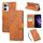 Custodia in pelle con 3 slot per carte di credito e motivo a rose in rilievo per OPPO Reno13 5G (marrone) Custodia in pelle con 3 slot per carte di credito e motivo a rose in rilievo per OPPO Reno13 5G (marrone)