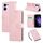 Custodia in pelle con 3 slot per carte di credito e motivo a fiori di rosa per OPPO Reno13 F 5G Global (rosa) Custodia in pelle con 3 slot per carte di credito e motivo a fiori di rosa per OPPO Reno13 F 5G Global (rosa)