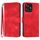 Custodia in pelle con motivo a linee per ZTE Blade A73 4G / Blade V50 Design 4G (rossa) Custodia in pelle con motivo a linee per ZTE Blade A73 4G / Blade V50 Design 4G (rossa)
