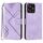 Custodia in pelle con motivo a linee per ZTE Blade A73 4G / Blade V50 4G (viola chiaro) Custodia in pelle con motivo a linee per ZTE Blade A73 4G / Blade V50 4G (viola chiaro)