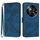 Custodia in pelle effetto pelle per ZTE Blade A75 5G / Nubia Focus Line Pattern (blu reale) Custodia in pelle effetto pelle per ZTE Blade A75 5G / Nubia Focus Line Pattern (blu reale)